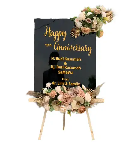 Papan Bunga Akrilik Perkebunan Pijor Koling